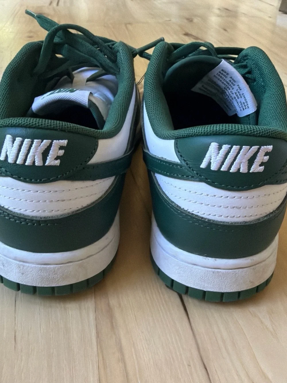 Nike Men’s Low-Top Sneakers - Forest Green & White